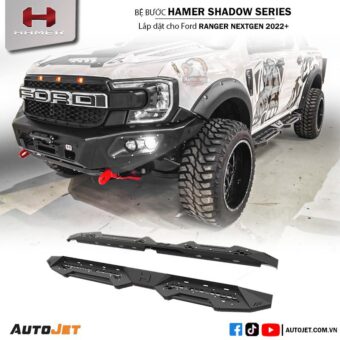 BỆ BƯỚC BẢO VỆ HÔNG FORD RANGER - HAMER SHADOW (2022+)
